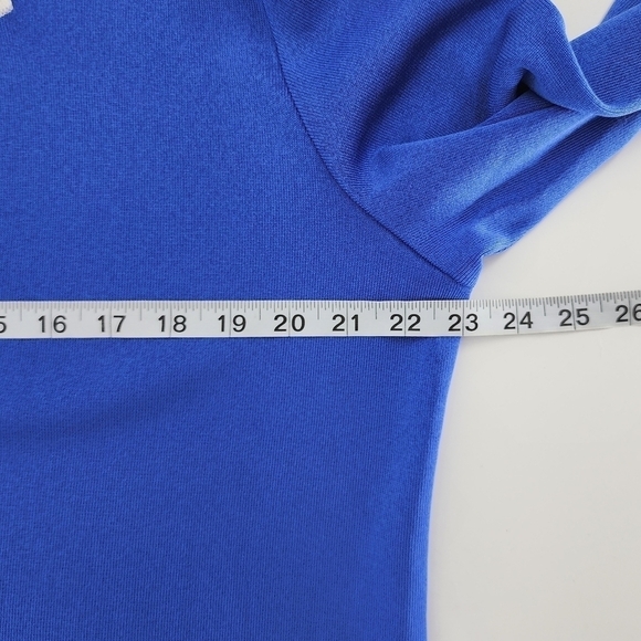 Exclusively Misook Open Front Cardigan Sweater Shoulder Pads Large - Picture 8 of 11